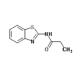 CAS#: 3004-59-9, N-(1,3-Benzothiazol-2-Yl)Propanamide