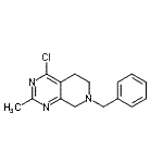 CAS#: 300552-41-4, 7-Benzyl-4-Chloro-2-Methyl-5,6,7,8-Tetrahydropyrido[3,4-d]Pyrimidine