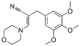 CAS 登录号：30077-81-7， 3-吗啉基-2-(3,4,5-三甲氧基苄基)丙烯腈