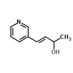 CAS#: 300805-77-0, (3E)-4-(3-Pyridinyl)-3-Buten-2-Ol