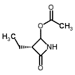 CAS#: 301154-81-4, (3R)-3-Ethyl-4-Oxo-2-Azetidinyl Acetate