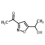 CAS 登录号：301168-23-0， 1-[5-(1-羟基乙基)-1,2-恶唑-3-基]乙酮