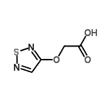 CAS#: 301187-63-3, (1,2,5-Thiadiazol-3-Yloxy)Acetic Acid