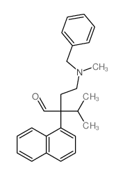 CAS#: 30121-09-6, 3-Methyl-2-[2-(Methyl-(Phenylmethyl)Amino)Ethyl]-2-Naphthalen-1-Ylbutanal