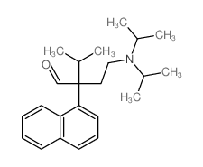 CAS 登录号：30121-10-9， 2-[2-(二(丙-2-基)氨基)乙基]-3-甲基-2-萘-1-基丁醛