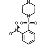 CAS#: 301331-16-8, 1-[(2-Nitrophenyl)Sulfonyl]Piperazine