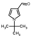 CAS 登录号：30186-46-0， 1-(2-甲基-2-丙基)-1H-吡咯-3-甲醛
