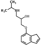 CAS#: 30190-86-4, 1-(1H-Inden-7-Yloxy)-3-(Isopropylamino)-2-Propanol