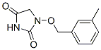CAS 登录号：30204-17-2， 1-[(3-甲基苯基)甲氧基]咪唑烷-2,4-二酮