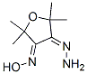 CAS 登录号：30222-10-7， 2,2,5,5-四甲基-4-(羟基亚胺)四氢呋喃-3-酮腙