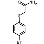 CAS 登录号：30243-07-3， 2-[(4-溴苯基)硫基]乙酰胺