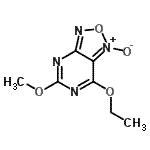 CAS#: 302800-65-3, 7-Ethoxy-5-Methoxy[1,2,5]Oxadiazolo[3,4-d]Pyrimidine 1-Oxide