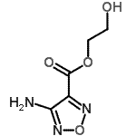 CAS#: 302802-22-8, 2-Hydroxyethyl 4-Amino-1,2,5-Oxadiazole-3-Carboxylate