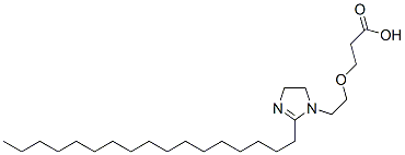 CAS 登录号：30342-62-2， 3-[2-(2-十七烷基-4,5-二氢-1H-咪唑-1-基)乙氧基]丙酸