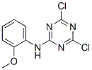 CAS 登录号：30369-87-0， 4,6-二氯-N-(2-甲氧基苯基)-1,3,5-三嗪-2-胺