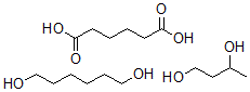 CAS#: 30376-45-5, 1,6 Hexanediol, 1,3 butylene glycol, adipic acid polyester