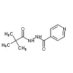 CAS#: 303796-04-5, N'-(2,2-Dimethylpropanoyl)Isonicotinohydrazide