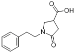 CAS 登录号：30380-70-2， (3S)-5-氧代-1-(2-苯基乙基)吡咯烷-3-羧酸酯