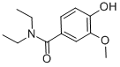 CAS 登录号：304-84-7， 香草酸二乙酰胺