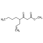 CAS 登录号：30414-60-9， 甲基4-烯丙基-3-氧代辛酸酯