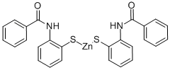 CAS 登录号：30429-79-9， 二[N-(2-巯基苯基)苯甲酰胺基-N,S]锌