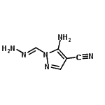CAS#: 30433-65-9, 5-Amino-1-[(E)-Hydrazonomethyl]-1H-Pyrazole-4-Carbonitrile