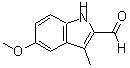 CAS#: 30464-90-5, 5-Methoxy-3-Methyl-1H-Indole-2-Carbaldehyde