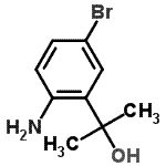 CAS 登录号：304853-89-2， 2-(2-氨基-5-溴苯基)-2-丙醇