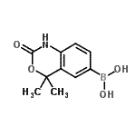 CAS#: 304853-90-5, (4,4-Dimethyl-2-Oxo-1,4-Dihydro-2H-3,1-Benzoxazin-6-Yl)Boronic Acid