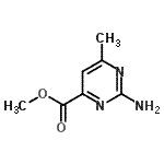 CAS#: 304868-33-5, Methyl 2-Amino-6-Methyl-4-Pyrimidinecarboxylate
