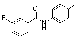CAS 登录号：304882-37-9， 3-氟-N-(4-碘苯基)苯甲酰胺