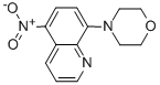 CAS 登录号：304884-33-1， 8-(吗啉-4-基)-5-硝基喹啉