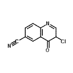 CAS#: 304904-67-4, 3-Chloro-4-Oxo-3,4-Dihydro-6-Quinolinecarbonitrile