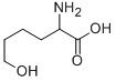 CAS#: 305-77-1, 2-Amino-6-Hydroxy-Hexanoic Acid