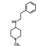 CAS 登录号：30508-81-7， 1-甲基-N-(2-苯基乙基)-4-哌啶胺