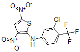 CAS 登录号：30514-93-3， N-[3-氯-4-(三氟甲基)苯基]-3,5-二硝基噻吩-2-胺