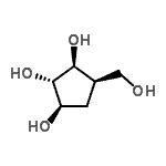 CAS#: 305384-24-1, (1R,2S,3S,4R)-4-(Hydroxymethyl)-1,2,3-Cyclopentanetriol