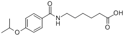 CAS#: 305858-63-3, 6-[[4-(1-Methylethoxy)Benzoyl]Amino]-Hexanoic Acid
