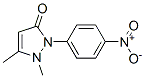 CAS 登录号：30672-30-1， 2,3-二甲基-1-(4-硝基苯基)-3-吡唑啉-5-酮