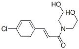 CAS 登录号：30687-21-9， (E)-3-(4-氯苯基)-N,N-二(2-羟基乙基)丙-2-烯酰胺