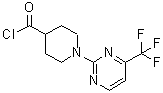 CAS 登录号：306934-79-2， 1-[4-(三氟甲基)嘧啶-2-基]哌啶-4-甲酰氯