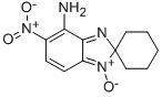 CAS 登录号：306934-81-6， 5-硝基螺[苯并咪唑-2,1'-环己烷]-4-胺 1-氧化物
