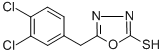 CAS 登录号：306936-93-6， 5-(3,4-二氯苄基)-1,3,4-恶二唑-2-硫醇