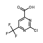 CAS#: 306960-80-5, 2-Chloro-6-(Trifluoromethyl)-4-Pyrimidinecarboxylic Acid