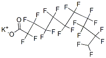 CAS 登录号：307-71-1， 2,2,3,3,4,4,5,5,6,6,7,7,8,8,9,9,10,10,11,11-二十氟十一烷酸钾