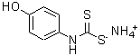 CAS 登录号：30714-45-5， 4-羟基二硫代苯氨甲酸铵