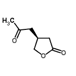 CAS 登录号：307519-50-2， (4S)-4-(2-氧代丙基)二氢-2(3H)-呋喃酮