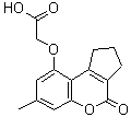 CAS 登录号：307549-54-8， [(7-甲基-4-氧代-1,2,3,4-四氢环戊烯并[c]苯并吡喃-9-基)氧基]乙酸