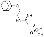 CAS 登录号：30771-84-7， 1-[2-[(1-氨基-2-磺基巯基乙基亚基)氨基]乙氧基]金刚烷