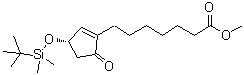 CAS#: 308103-47-1, (3S)-3-[[(1,1-Dimethylethyl)dimethylsilyl]oxy]-5-oxo-1-Cyclopentene-1-heptanoicacid methyl ester